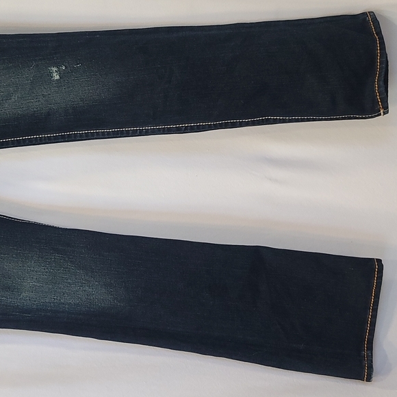 PRVCY Dark Blue Denim Pants sz 25 - Picture 4 of 6